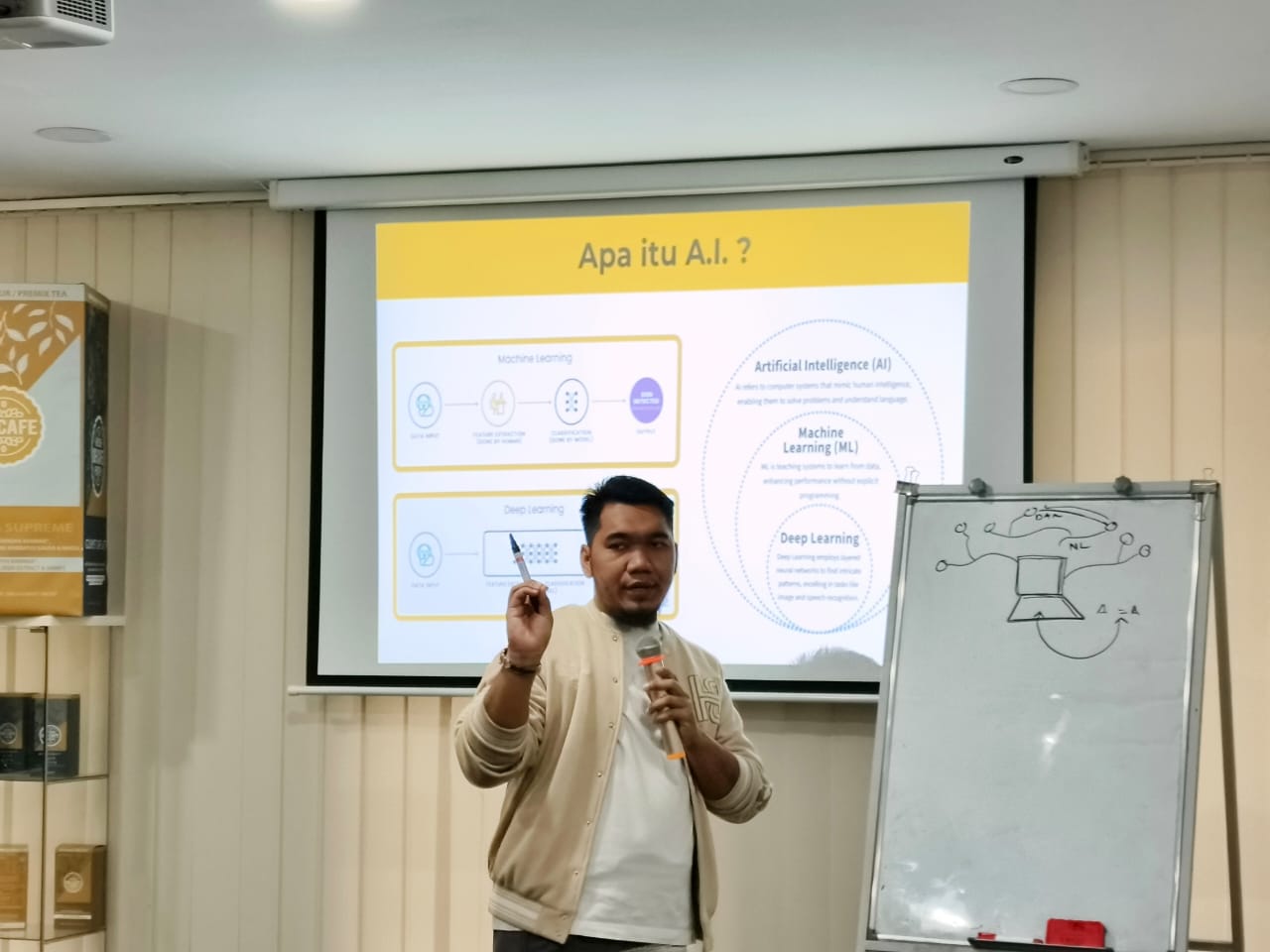 Trainer Bijak AI menerangkan perbezaan machine learning dan deep learning
